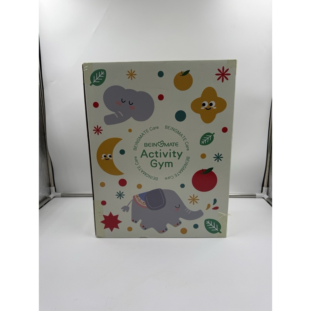 Baby Play Gym Tummy Time Mat‎ Oversize Elephant Activity Mat With 6 Detachable